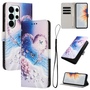 Klapp Schutz Handyh�lle f�r Samsung Galaxy A57 5G Kunstleder Motiv mit Kartenfach & Standfunktion