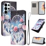 Klapp Schutz Handyh�lle f�r Samsung Galaxy A57 5G Kunstleder Motiv mit Kartenfach & Standfunktion