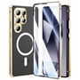 MagSafe f�r Samsung Galaxy S26 Ultra 5G Full Schutz Hartglas Gold