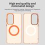 MagSafe f�r Samsung Galaxy S26 Plus Candy Design Hybrid TPU Orange