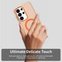 MagSafe f�r Samsung Galaxy S26 Ultra Candy Design Hybrid TPU Orange
