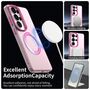 MagSafe f�r Samsung Galaxy S26 Ultra Candy Design Hybrid TPU Pink