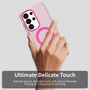 MagSafe f�r Samsung Galaxy S26 Ultra Candy Design Hybrid TPU Pink