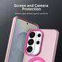 MagSafe f�r Samsung Galaxy S26 Ultra Candy Design Hybrid TPU Pink