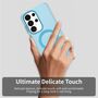 MagSafe f�r Samsung Galaxy S26 Ultra Candy Design Hybrid TPU Blau