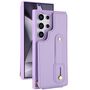 Fliph�lle f�r Samsung Galaxy S26 Ultra Kartenfach Umh�ngeband Lila