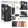 Handy H�lle Fliph�lle f�r Samsung Galaxy S26 Plus Ultra Kunstleder Umh�ngeband