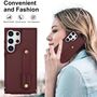 Handy H�lle Fliph�lle f�r Samsung Galaxy S26 Plus Ultra Kunstleder Umh�ngeband