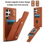 Handy H�lle Fliph�lle f�r Samsung Galaxy S26 Plus Ultra Kunstleder Umh�ngeband