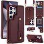 Handy H�lle Fliph�lle f�r Samsung Galaxy S26 Plus Ultra Kunstleder Umh�ngeband