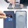 MagSafe f�r Samsung Galaxy S26 Kunstleder RFID Schutz Wallet D- Blau