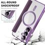 MagSafe f�r Samsung Galaxy S26 Kunstleder RFID Schutz Wallet Lila