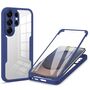 360 Grad f�r Samsung Galaxy S26 Ultra mit Display Kameraschutz Blau