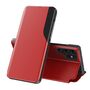 Smart View f�r Samsung Galaxy S26 Ultra Magnetische Fliph�lle Rot