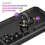 Ringhalter f�r Samsung Galaxy A37 5G TPU + PC Hybrid Schwarz