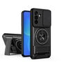 MagSafe Ringhalter f�r Samsung Galaxy A37 Hybrid Kamera Schutz Schwarz