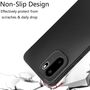 f�r OnePlus 15R TPU Silikon Slim D�nn Flexibel Sto�fest Schwarz