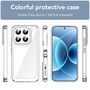 Sto�fest f�r Xiaomi 17 Colorful Serie TPU Acryl Hybrid Transparent