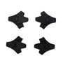 F�r DJI Neo 2 Faltbares Landing Gear Schutz Set 4pcs Schwarz