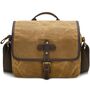 Canvas Kamera Messenger Tasche mit Trennf�chern Gr��e L Gelb