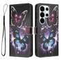 f�r Samsung Galaxy S26 Ultra 5G Kunstleder Klapp Book Wallet Motiv TPU