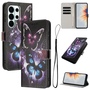 f�r Samsung Galaxy S26 Ultra 5G Kunstleder Klapp Book Wallet Motiv TPU