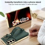 Armband Kette f�r Samsung Galaxy S26 Ultra 5G Leder Silikon Gr�n
