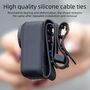 F�r DJI Osmo Nano Silikon Schutzcover mit Daumenstrap Schwarz