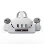 F�r Meta Quest 3 Wand Ladestation mit LED Anzeige Mehrfarbig