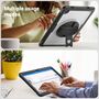 Outdoor f�r Samsung Galaxy Tab A11+ / A9+ mit Handgriff Transparent