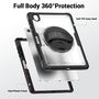 Outdoor f�r Samsung Galaxy Tab S10 Lite / S10 FE Handgriff Transparent