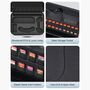 Tragbare Hard Shell Tasche f�r Switch 2 Controller Grau