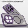 MagSafe f�r Xiaomi Redmi Note 15 Pro 5G Hybrid Kameraschutz Lila