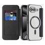 MagSafe f�r Google Pixel 10a Kunstleder RFID Kamera Schutz Schwarz