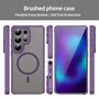 Handyh�lle Magnet MagSafe f�r Samsung Galaxy S Kameraschutz Hardcover Matt Case