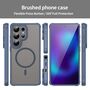 Handyh�lle Magnet MagSafe f�r Samsung Galaxy S Kameraschutz Hardcover Matt Case