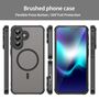 MagSafe f�r Samsung Galaxy A37 5G TPU Hybrid Kameraschutz Matt Schwarz