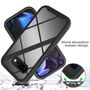 Sto�fest f�r Google Pixel 9a TPU / PC Hybrid Geometrisches Muster