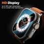 mit Anbringhilfe f�r Apple Watch Ultra 3 / 2 / 1 49mm Screen 9H Clear