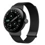 Edelstahl f�r Google Pixel Watch 4 / 3 / 2 / 41mm Magnet Band Schwarz