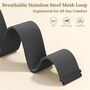 Edelstahl f�r Google Pixel Watch 4 / 3 / 2 / 41mm Magnet Band Schwarz