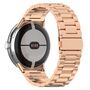 Edelstahl f�r Google Pixel Watch 4 / 3 / 2 41mm Three Beads Rose Gold