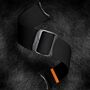 Nylon f�r Google Pixel Watch 4 / 3 45mm Elastisch Verstellbar Schwarz