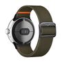 Nylon f�r Google Pixel Watch 4 / 3 45mm Elastisch Verstellbar D- Gr�n