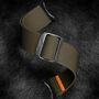 Nylon f�r Google Pixel Watch 4 / 3 45mm Elastisch Verstellbar D- Gr�n