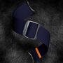 Nylon f�r Google Pixel Watch 4 / 3 45mm Elastisch Verstellbar D- Blau