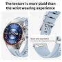 Silikon f�r Huawei Watch GT 6 Pro Seamless Connection Blau