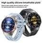 Silikon f�r Huawei Watch GT 6 Pro Seamless Connection Dunkelgrau