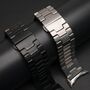 Edelstahl f�r Google Pixel Watch 4 / 3 45mm Butterfly Ersatz Schwarz