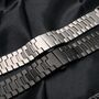 Edelstahl f�r Google Pixel Watch 4 / 3 45mm Butterfly Ersatz Schwarz